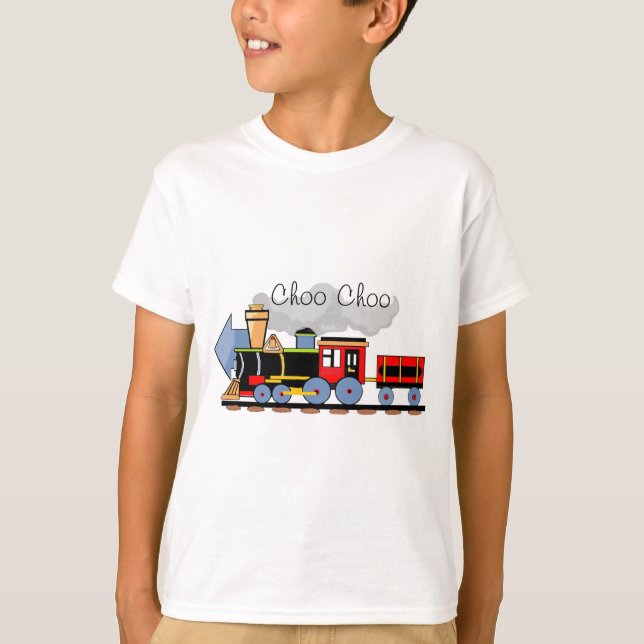 T-shirt Train du numéro deux de Choo Choo (Devant)