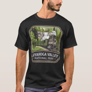 T-shirt Train du parc national de la vallée de Cuyahoga