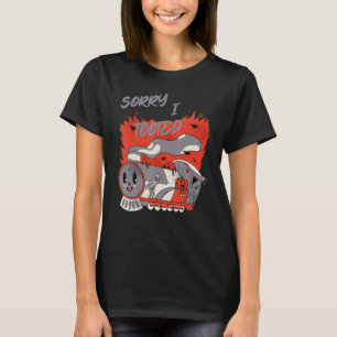 T-shirt Train éffrayant Désolé d'avoir pris Halloween Stea
