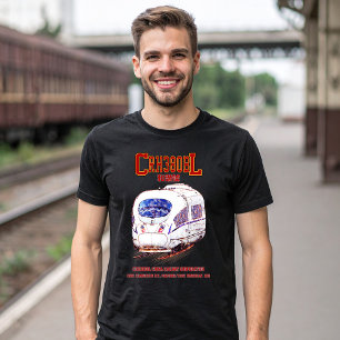 T-shirt Train électrique à grande vitesse CRH380BL