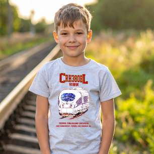 T-shirt Train électrique à grande vitesse CRH380BL