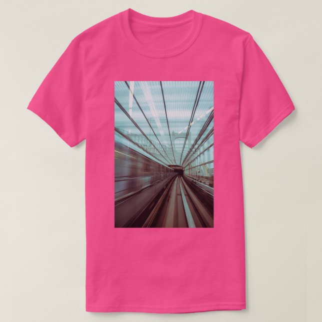 T-shirt Train en mouvement (Design devant)