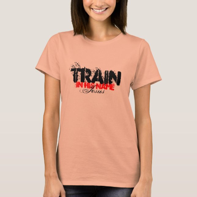 T-shirt Train en son nom (Devant)