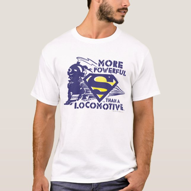 T-shirt Train et logo (Devant)