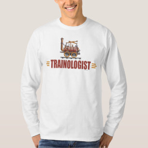T-shirt Train ferroviaire humoristique