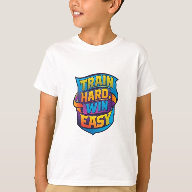 T-SHIRT TRAIN FORT GAGNER FACILEMENT (Devant)