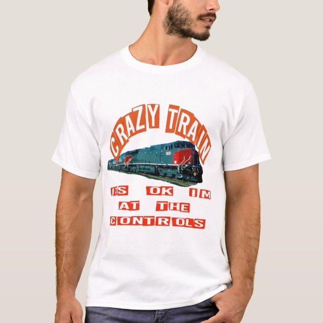 T-shirt Train fou de PS (Devant)
