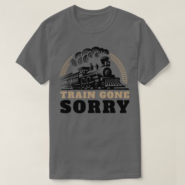 T-shirt Train Gone (Design devant)