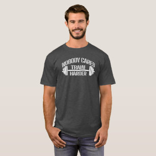 T-shirt Train Harder