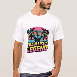 T-shirt Train Like a Legend – Urban Street Gymwear Tee