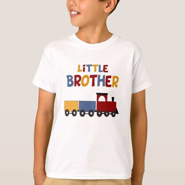 T-shirt Train Little Brother (Devant)