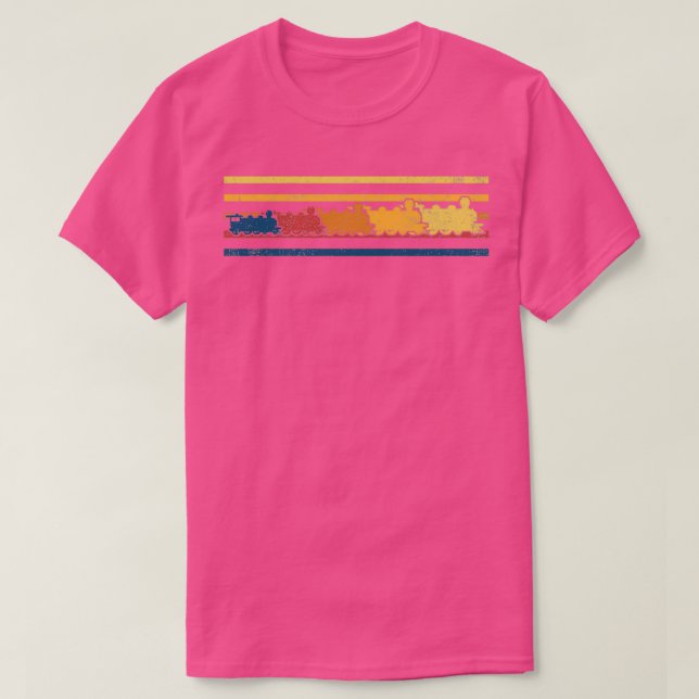 T-shirt Train Locomotive Railroad 1 (Design devant)