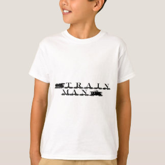 T-shirt Train man modèle chemin de fer