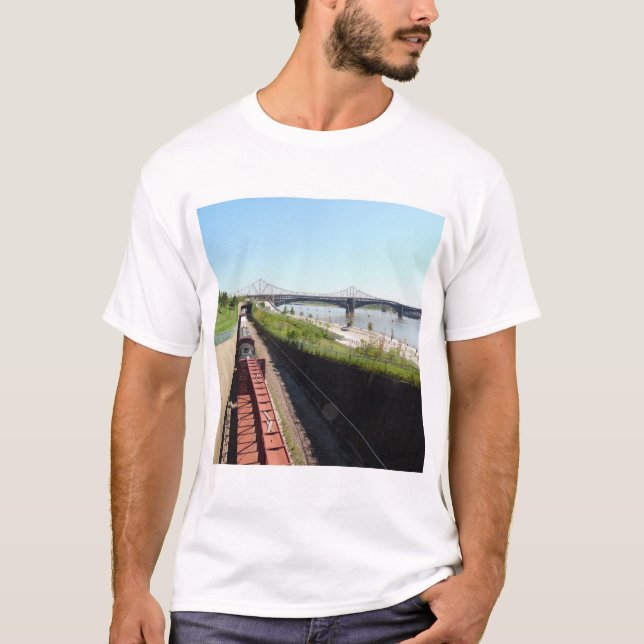 T-shirt Train paysager (Devant)