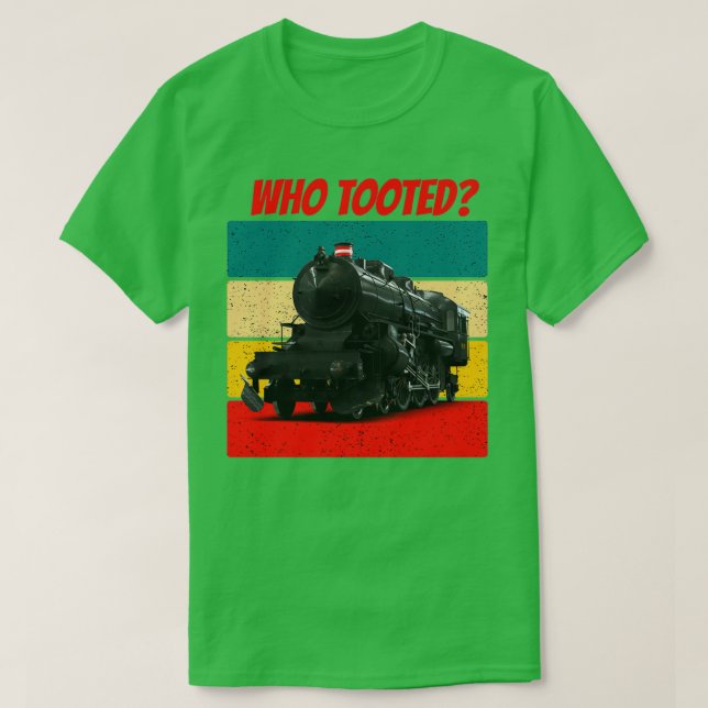 T-shirt train pour les personnes qui aiment les trains 1 (Design devant)