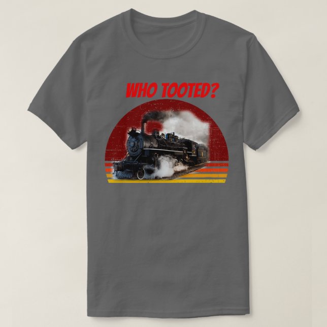 T-shirt train pour les personnes qui aiment les trains 3 (Design devant)