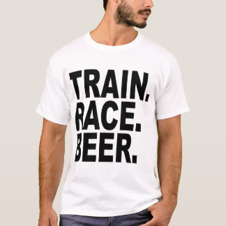 T-SHIRT TRAIN.RACE.BEER
