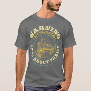 T-shirt Train Railroad Locomotive Cadeau pour train