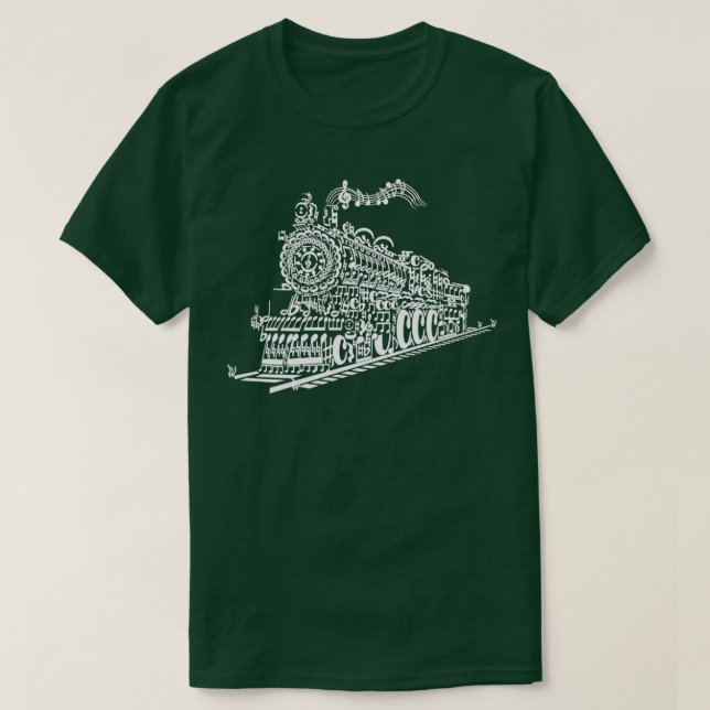 T-SHIRT TRAIN SONG (Design devant)