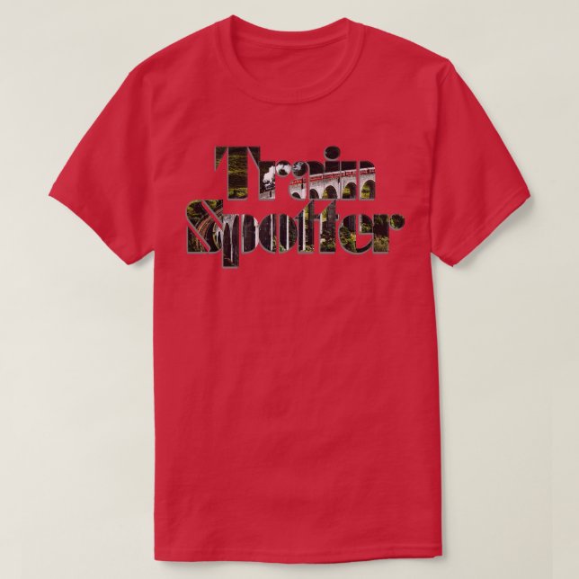 T-shirt Train Spotter (Design devant)