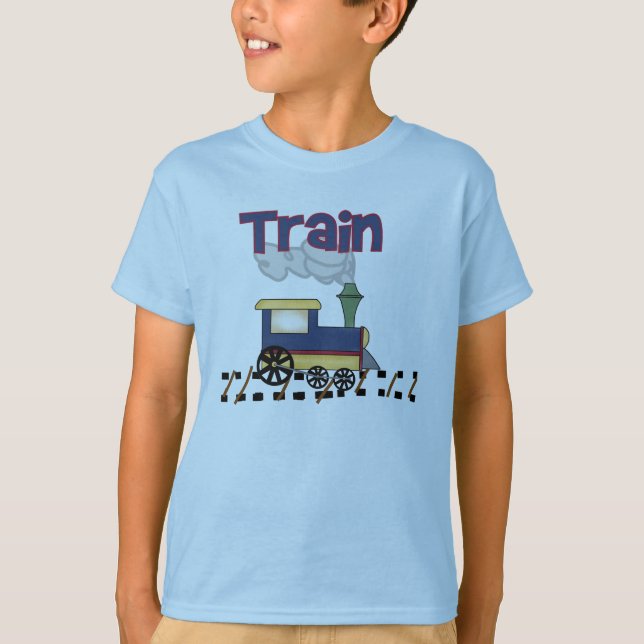 T-shirt Train sur la voie (Devant)