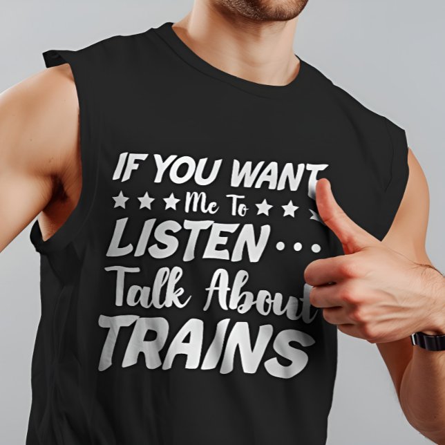 T-shirt Train Talk Tee (Créateur téléchargé)