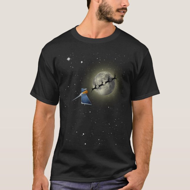 T-shirt Traîneau spatial (Devant)