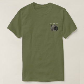 T-shirt Traînée de John Muir. Poche de hutte de Muir