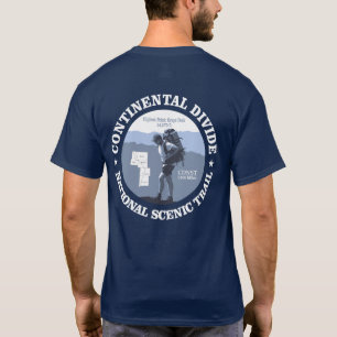 T-shirt Traînée de ligne de partage des eaux (rd)