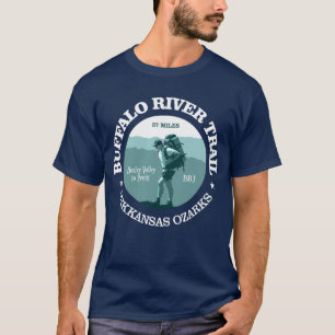 T-shirt Traînée de rivière de Buffalo (t)