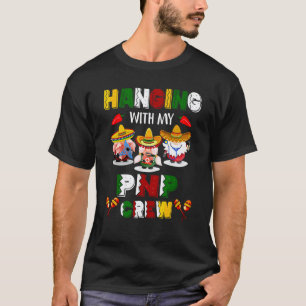 T-shirt Traîner avec mon équipage Pnp Gnome infirmière