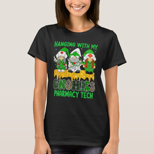 T-shirt Traîner avec mon groupe de gnomes techniciens en p (Devant)