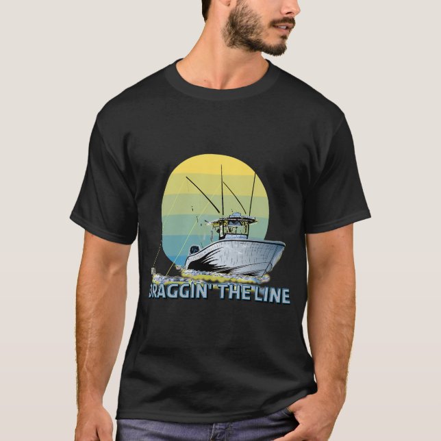 T-shirt Traîner la ligne (Devant)