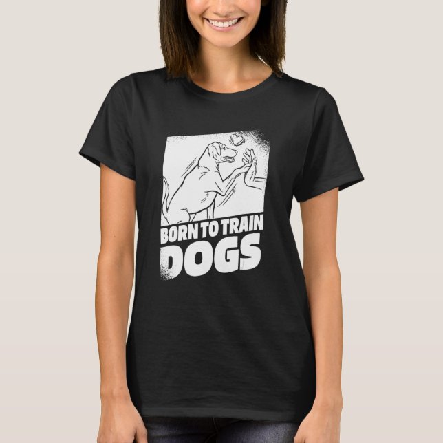T-shirt Training High Five Animal Behaviorist   Dog Traine (Devant)