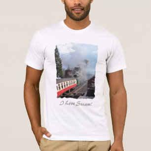 T-SHIRT TRAINS À VAPEUR