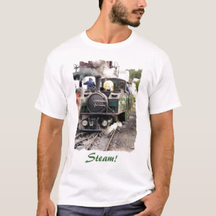 T-SHIRT TRAINS À VAPEUR