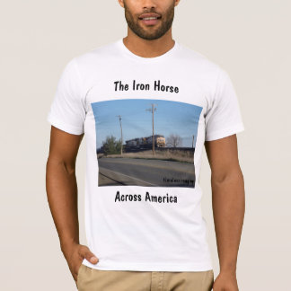 T-shirt Trains construit Amérique T-shirt, vêtements, vête