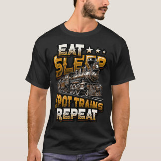 T-shirt Trains de sommeil de l'entraînement de repérage