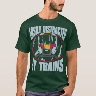 T-shirt Trains de train Locomotive Railroad