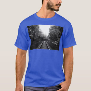 T-shirt Trains ferroviaires vers nulle terre