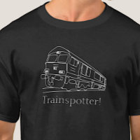 Trainspotter Train Spotter Railfan UK Railway