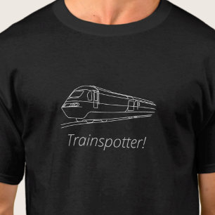 T-shirt Trainspotv TVH Railfan UK Fan Amateur de chemin de