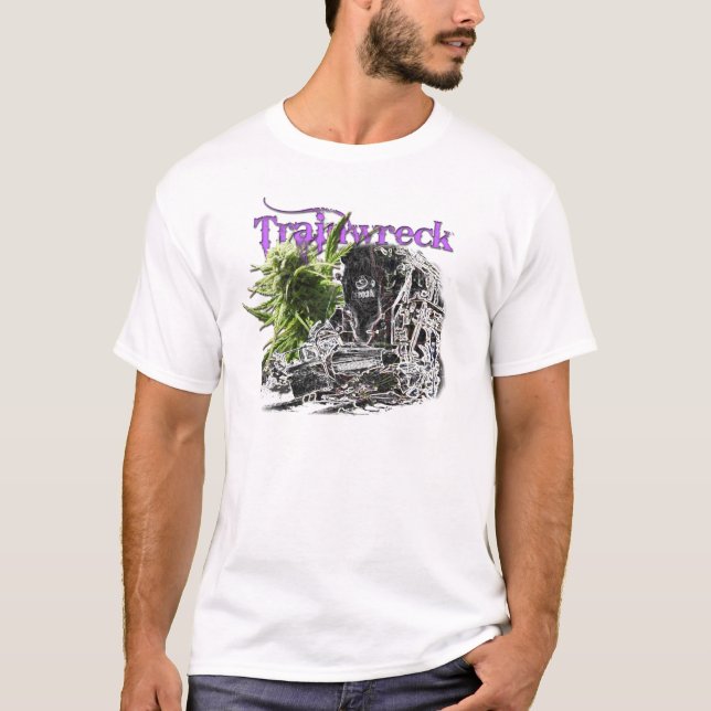 T-shirt Trainwreck (Devant)