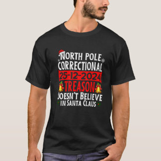 T-shirt Traison correctionnelle du pôle Nord 2024 Fami cor
