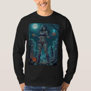 T-shirt Traite d'Halloween ou ami Zombie w Cerveau