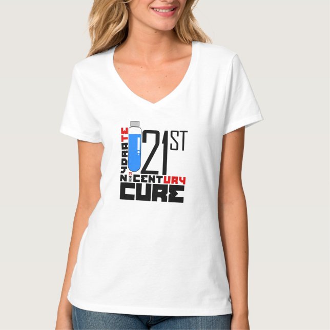 T-shirt Traitement du 21ème siècle (Devant)