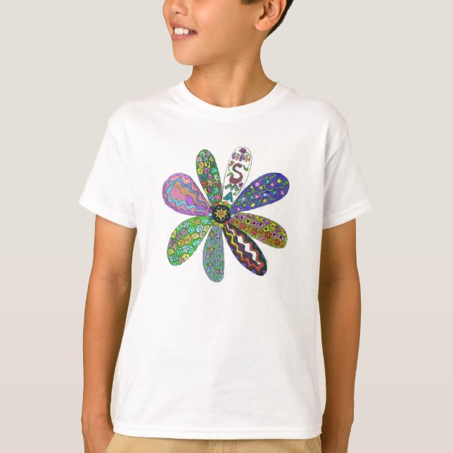 T-shirt Traitement SMA flower power (Devant)