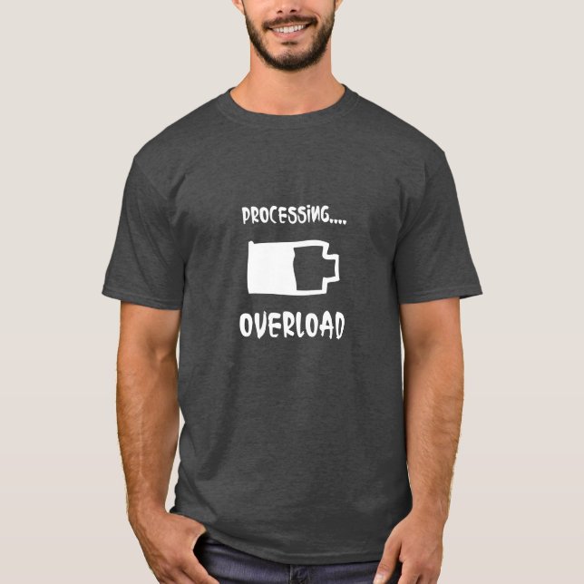 T-shirt Traitement… Surchargé (Devant)
