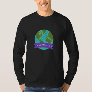 T-shirt Traiter avec soin Planète Terre Environnement Mond