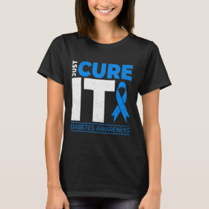 T-shirt Traiter juste It Diabète Sensibilisation au diabèt